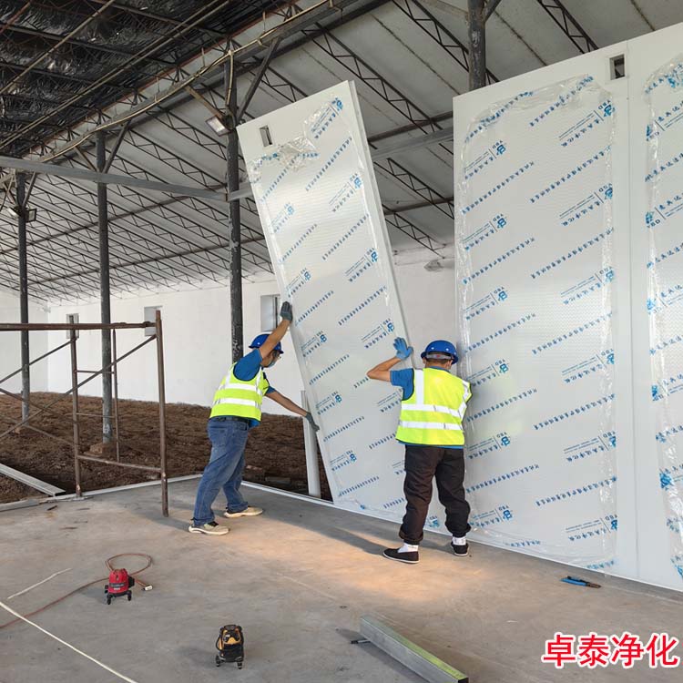 植物组培室装修外围护结构，植物组培室施工厂家卓泰净化分享