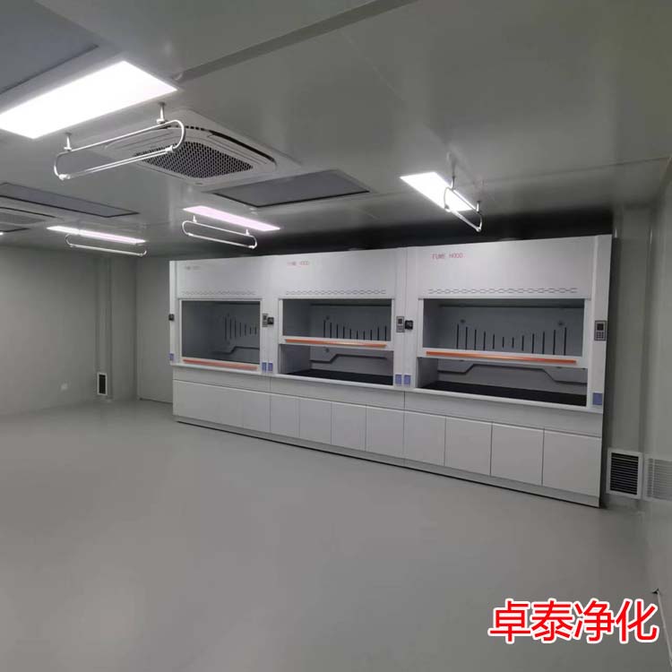 植物接种室装修设计施工厂家，植物组培室装修卓泰净化厂家